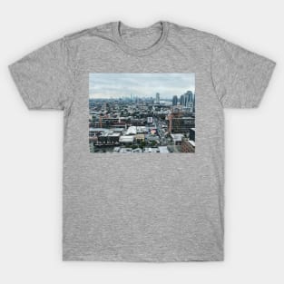 View of Brooklyn and City Skyline from High T-Shirt